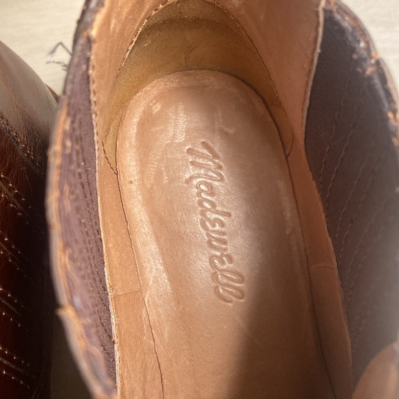 Madewell Brown Ankle Boots - Picture 4 of 9